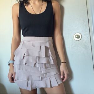 Black and Nude Dress